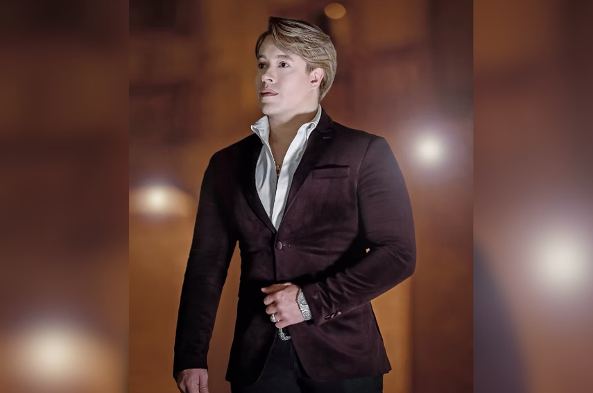 El reconocido contra tenor y artista venezolano David Capiello.