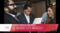 El empresario y productor argentino Héctor Toti Maselli se suicidó tras sufrir una grave crisis depresiva, a causa de los efectos económicos que produjo en su oficio la pandemia por el COVID-19. El empresario y productor argentino Héctor Toti Maselli se suicidó tras sufrir una grave crisis depresiva, a causa de los efectos económicos que produjo en su oficio la pandemia por el COVID-19.