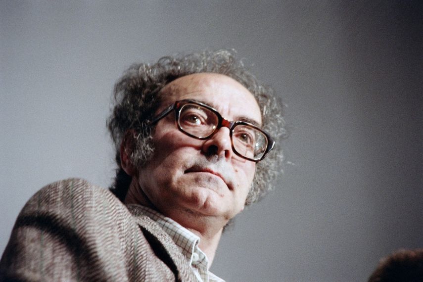 El cineasta francés Jean-Luc Godard.