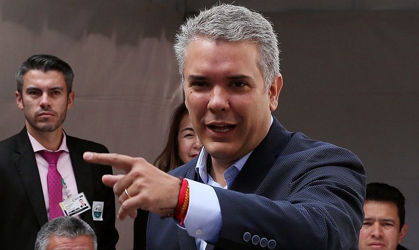 Iván Duque, presidente de Colombia.