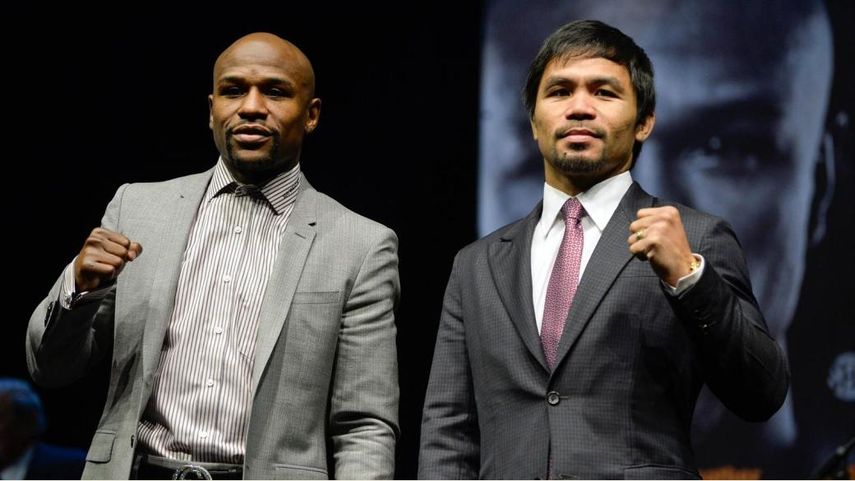 Pacquiao y Mayweather se enfrentaron en mayo por primera vez. (REUTERS)