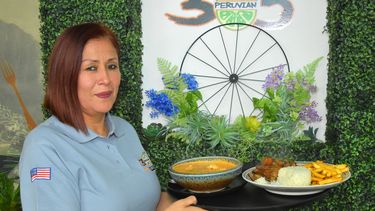 La emprendedora peruana&nbsp;Elena Pav&oacute;n.&nbsp;
