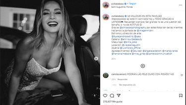 Carmen Villalobos comparte el triunfo que alcanzó al final de 2021&nbsp;