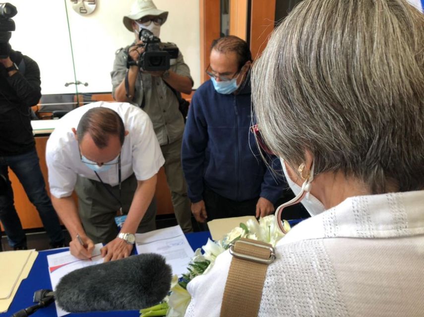 La opositora Alianza Ciudadana se inscribió para participar en los comicios presidenciales en Nicaragua el 7 de noviembre 2021. &nbsp;