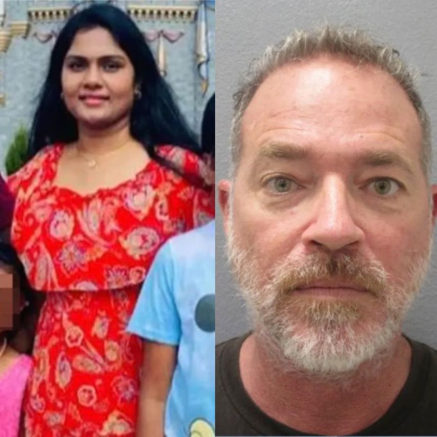 Supraja Alaparthi, víctima del accidente en los cayos de Florida , y &nbsp;Daniel Gavin Couch acusado de homicidio.&nbsp;