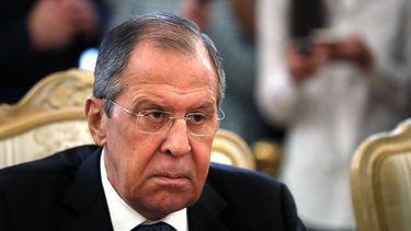El ministro de Asuntos Exteriores de Rusia, Sergei Lavrov.