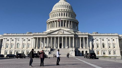 Imagen del Capitolio en Washington, sede del Congreso federal.