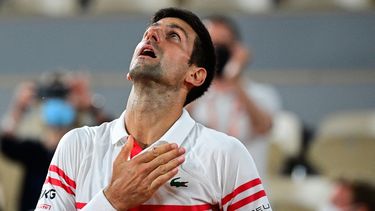 El serbio Novak Djokovic celebra&nbsp;