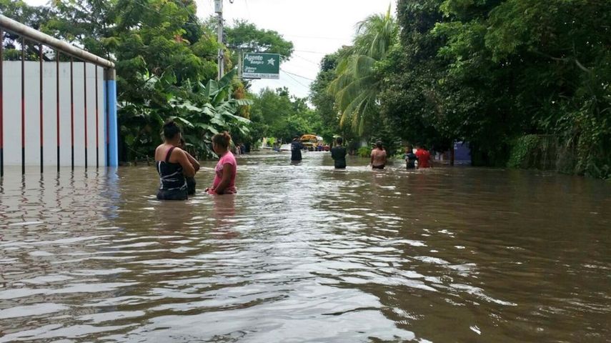 Las poblaciones de Nicaragua y Honduras han sido las más afectadas por las lluvias intensas y las inundaciones.
