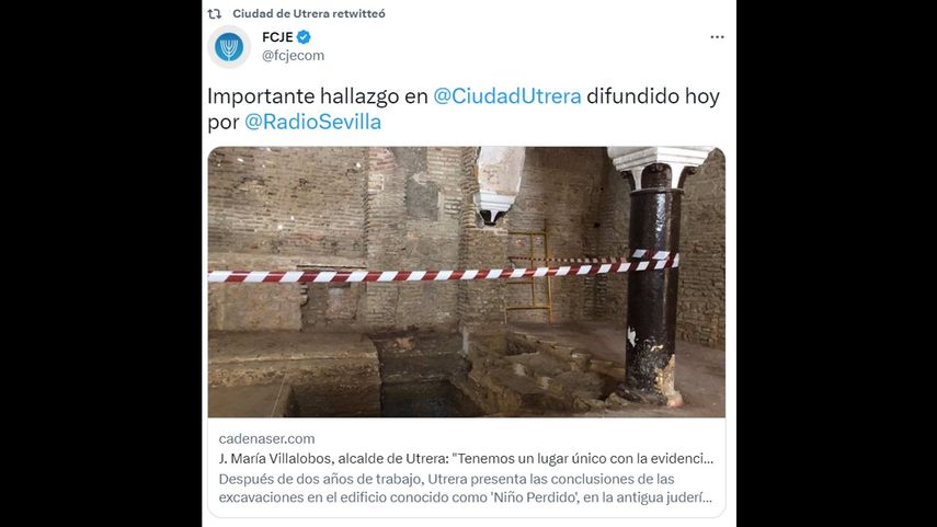Descubren sinagoga del siglo XIV en el sur de España.