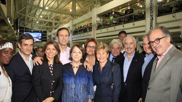 A su llegada a Venezuela los expresidentes de América Latina (CORTESIA) 