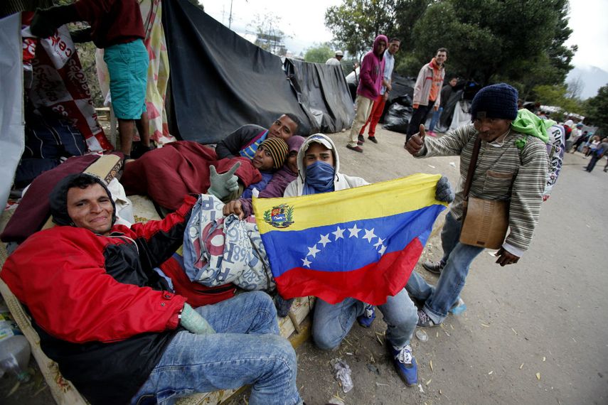 Desde comienzos de año, aproximadamente 547.000 venezolanos han ingresado a Ecuador a través de la frontera colombiana, según la Cancillería ecuatoriana.