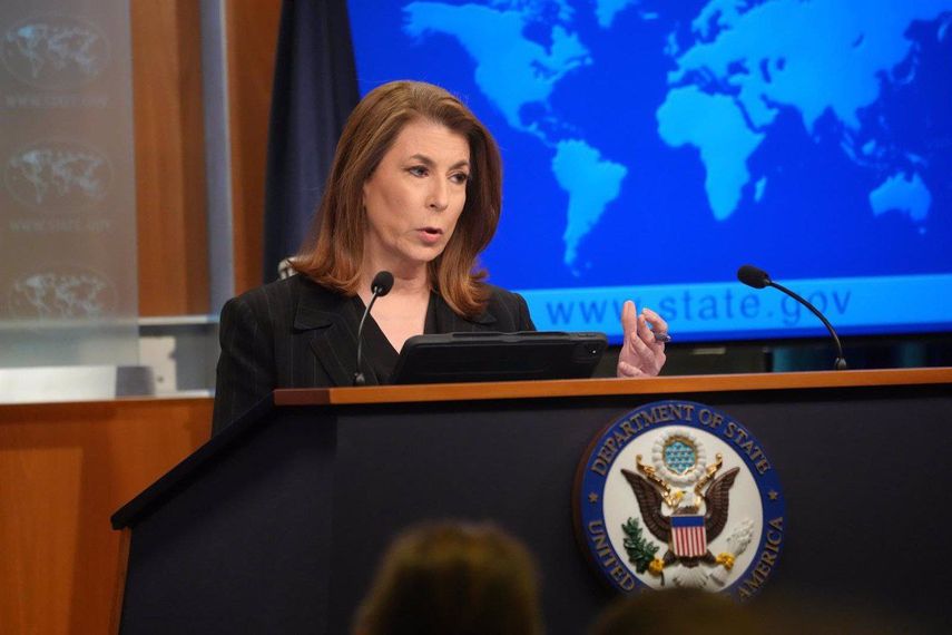 La portavoz del Departamento de Estado de EEUU, Tammy Bruce