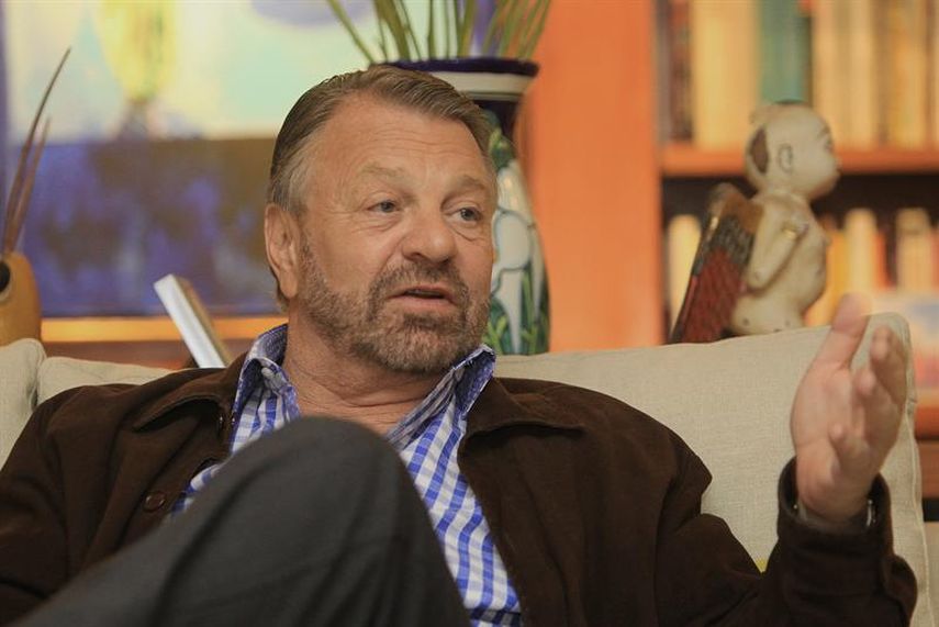 El exsecretario de Relaciones Exteriores de México Jorge Castañeda Gutma durante una entrevista con Efe en Ciudad de México,México. 