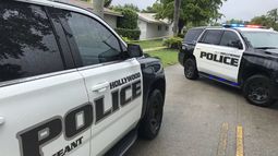 Imagen referencial de la Policía de Hollywood en la escena de una investigación.