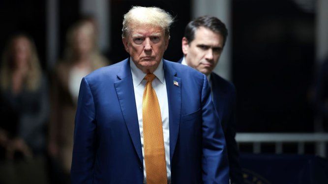 El presidente 45 de Estados Unidos Donald J. Trump.