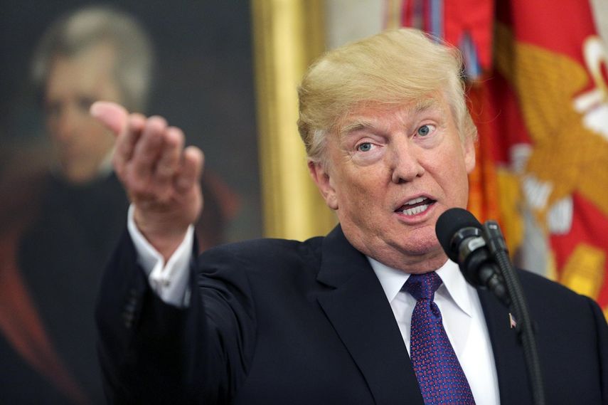 Donald Trump, presidente de los EEUU.