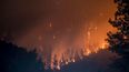 Un incendio forestal a causa del cambio climático&nbsp;