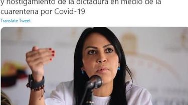 Delsa Sol&oacute;rzano conden&oacute; las acciones del r&eacute;gimen en contra de personas del entorno del presidente encargado Juan Guaid&oacute;.