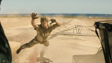 Una escena del filme The Fall Guy.