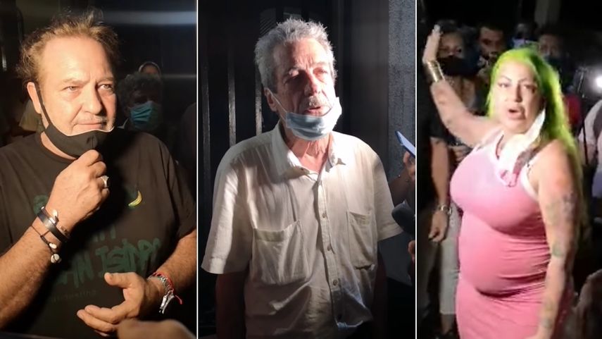 Jorge Perugorría, Fernando Pérez y La Diosa.&nbsp;FACEBOOK