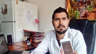 Foto publicada por Joan Manuel G&oacute;mez,&nbsp;director de la Red Hospitalaria del estado M&eacute;rida, en su cuenta de Twitter, el 21 de noviembre de 2019.