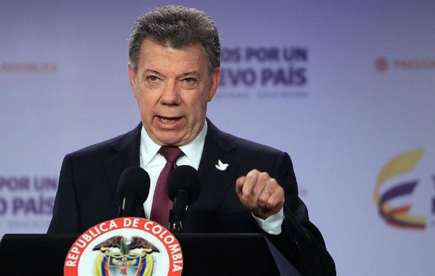 Juan Manuel Santos, presidente de Colombia
