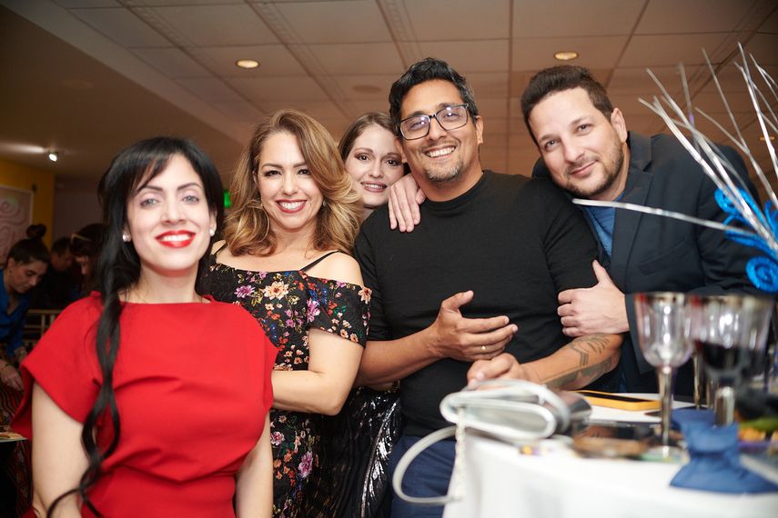 Wilma Hernández, Soraya Ramírez Galán, Grethel Delgado, Silvio Campos e Iván Pedraza.&nbsp;