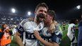 Thomas Müller #13 y Ryan Gauld #25 del Vancouver Whitecaps FC celebran tras ganar la final de la conferencia oeste de la Audi 2025 MLS Cup entre el San Diego FC y el Vancouver Whitecaps FC en el Estadio Snapdragon el 29 de noviembre de 2025 en San Diego, California. Thomas Müller #13 y Ryan Gauld #25 del Vancouver Whitecaps FC celebran tras ganar la final de la conferencia oeste de la Audi 2025 MLS Cup entre el San Diego FC y el Vancouver Whitecaps FC en el Estadio Snapdragon el 29 de noviembre de 2025 en San Diego, California.