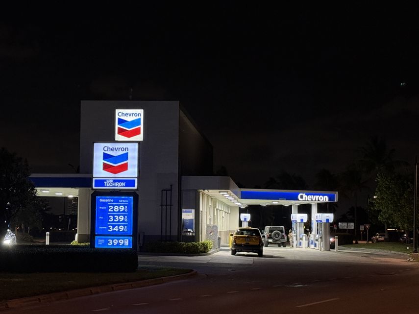 Precio de la gasolina en Florida al alza.&nbsp;