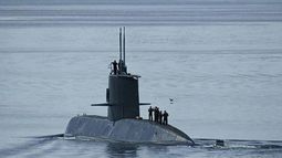 Una de las últimas fotos del submarino argentino ARA San Juan.