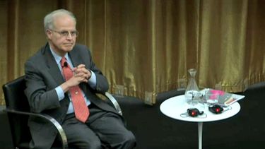 El profesor cubano de la Universidad de Harvard, Jorge Domínguez, en una imagen publicada en Twitter en abril de 2017.