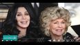 La cantante Cher junto a su madre, Georgia Holt.