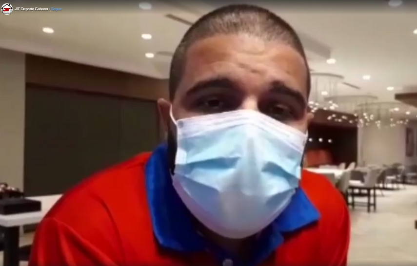 El psicólogo del equipo Cuba, Jorge Sile Figueroa.&nbsp;