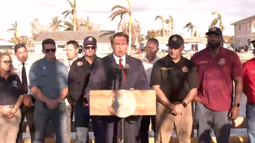 Ron DeSantis gobernador de Florida.