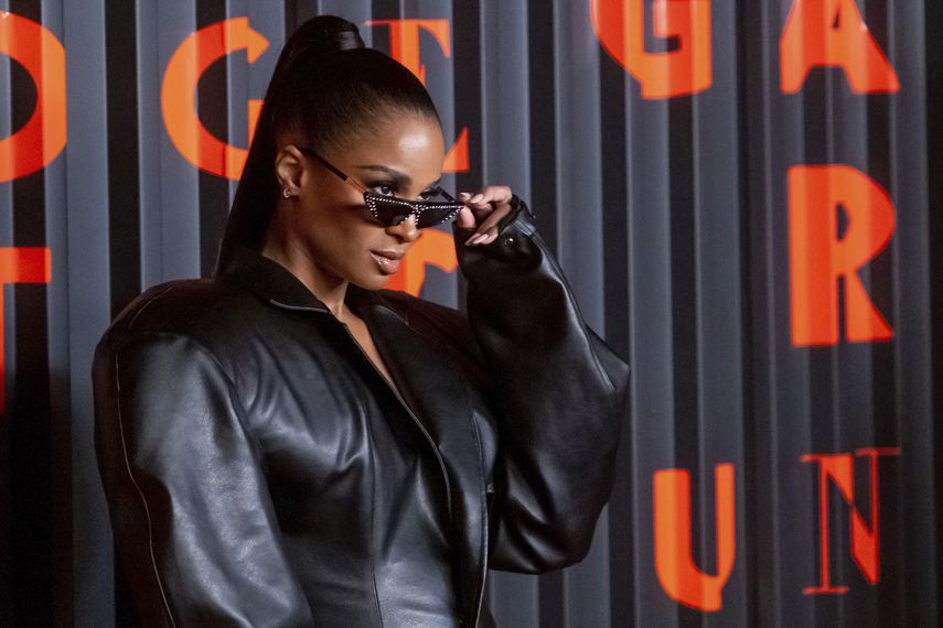 En esta fotograf&iacute;a de archivo del 6 de febrero de 2020, Ciara asiste a la fiesta de la Semana de Modas Bulgari de Nueva York efectuada en Duggal Greenhouse en Nueva York.&nbsp;