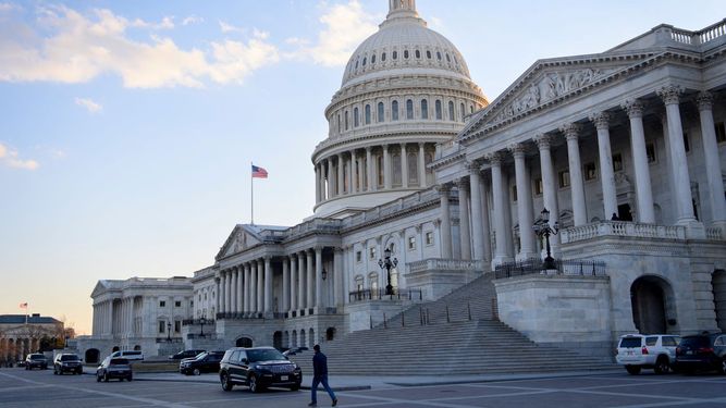 Imagen general del Capitolio en Washington, la sede del Congreso de Estados Unidos.