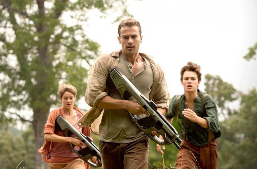 Shailene Woodley, Ansel Elgort y Theo James conforman el elenco. (FACEBOOK)