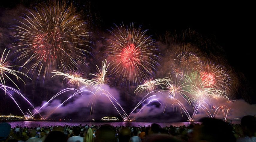 Los fuegos artificiales del Reveillon solo durará 12 minutos.