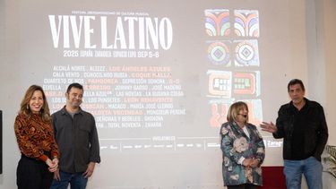 Presentación del IV Festival Vive Latino.