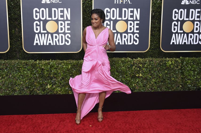 La comediante y actriz estadounidense&nbsp;Tiffany Haddish con su ocurrente personalidad.&nbsp;