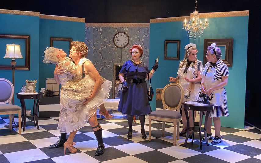 Belkis Proenza, Osmel Poveda, Vivian Morales, Miriam Bermúdez y Aylin Silva.