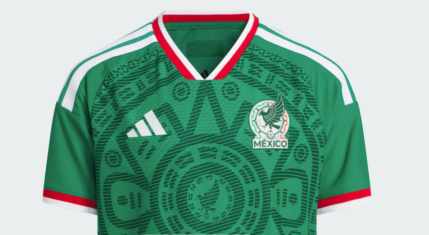 Camiseta de la selección de México para el Mundial 2026