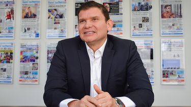 El senador y precandidato presidencial colombiano Jhon Milton Rodríguez.