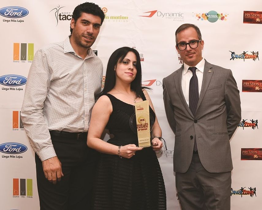 Álvaro Mata, Wilma Hernández y Camilo Aguiar de DIARIO LAS AMÉRICAS (CORTESÍA)