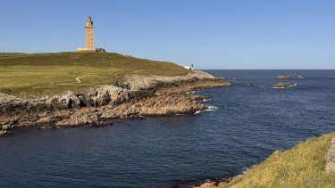 La Torre de Hércules, en La Coruña.