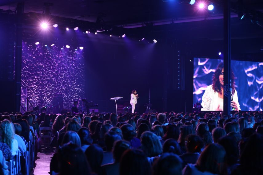 La pastora Mariam Delgado.&nbsp;