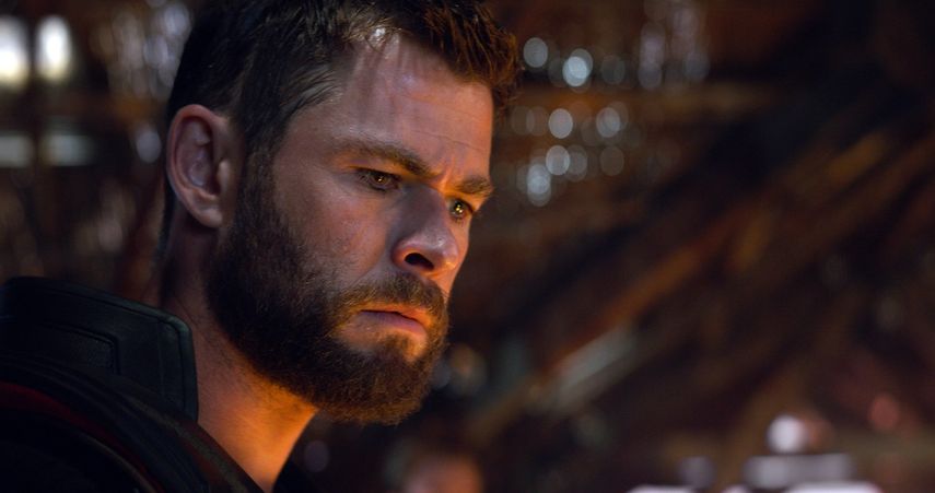 Fotograma cedida por Marvel Studios donde aparece el actor Chris Hemsworth en el papel de Thor, durante una escena de Avengers: Endgame.&nbsp;
