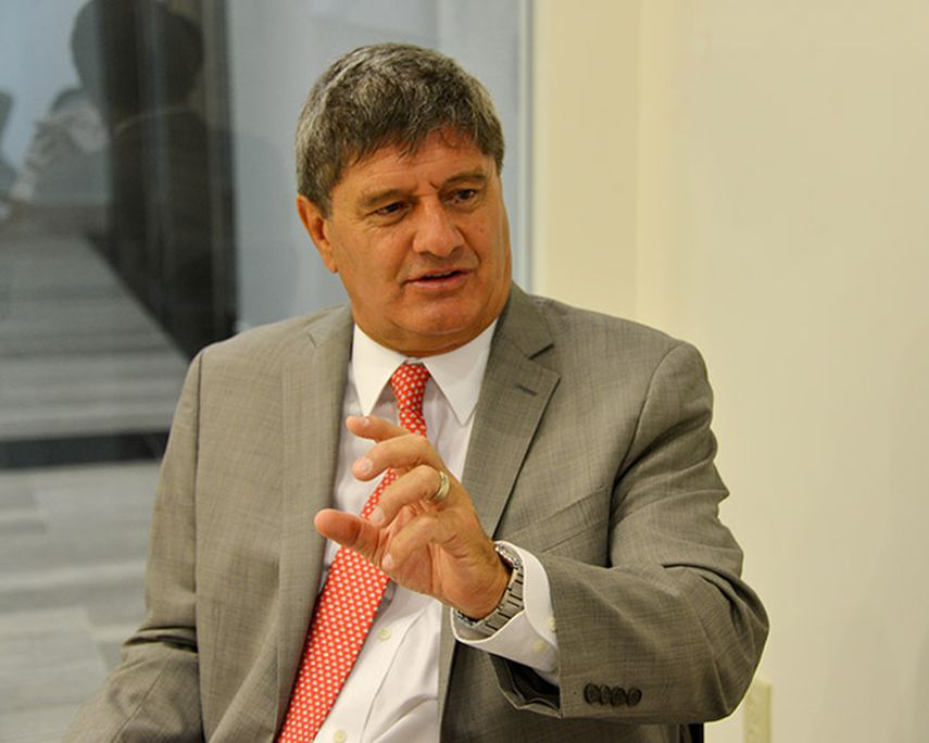 Raúl Diez Canseco Terry, fundador de la de Universidad San Ignacio de Loyola expresó que aspiran formar en Miami a los nuevos emprendedores del futuro. (Giselle Santalucci)