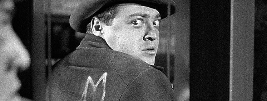 Peter Lorre en "M" de Fritz Lang &nbsp;(1931).